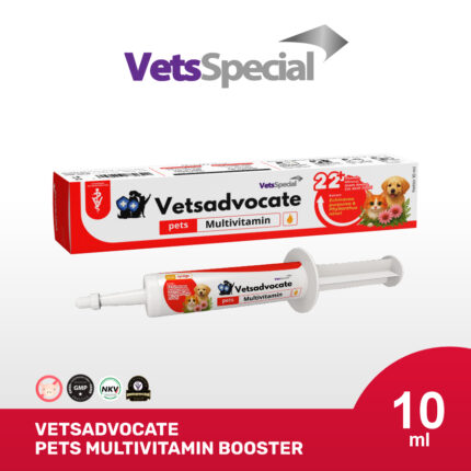 Vets Advocate - Multivitamin Booster 10ml - Suplemen Nutrisi Lengkap Untuk Kucing dan Anjing