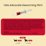 VETS ADVOCATE - DEWORMING 10ML - Vitamin Untuk Mencegah Berbagai Infeksi Parasit - Image 2