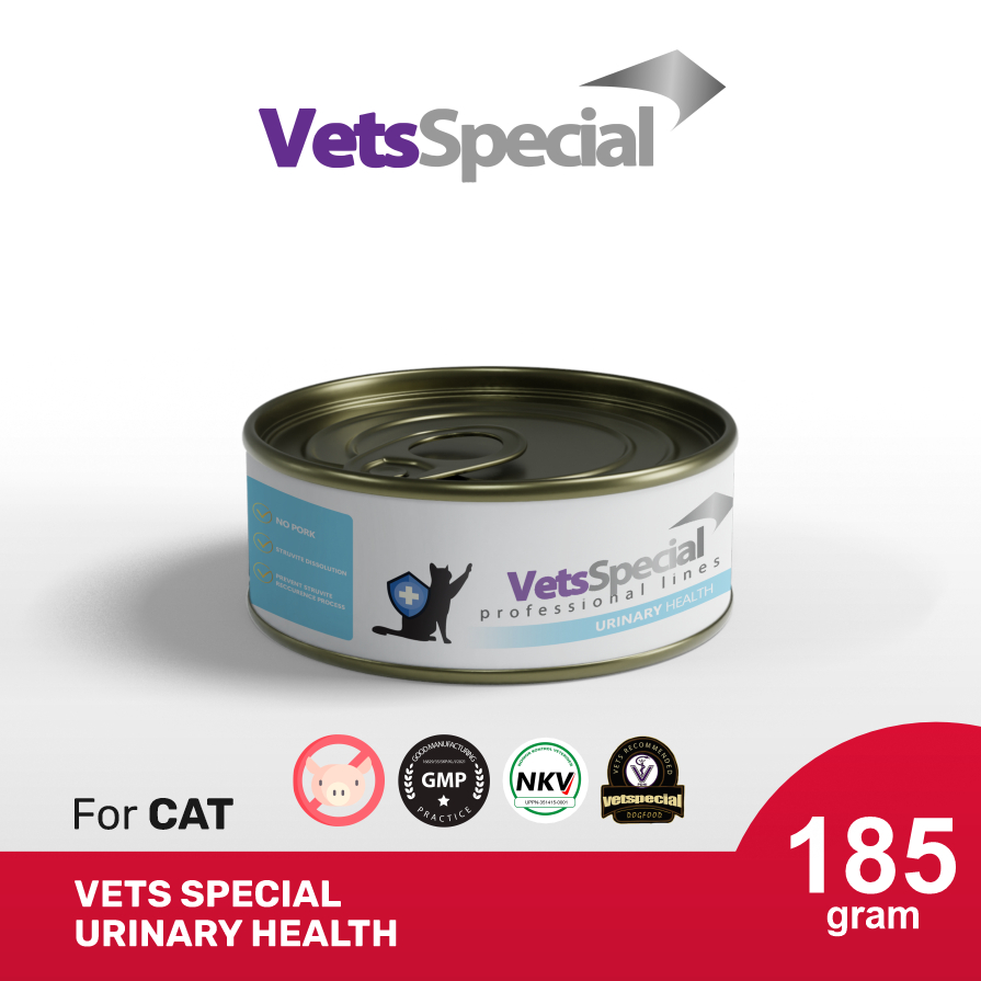 id-11134207-7rasb-m4pjcgk4otxy41.jpg Vets Special Urinary Health Cat 185g - Makanan Basah Kucing untuk Menjaga dan Merawat Kesehatan Saluran Kemih - Image 1