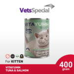 Vitayumm Kitten Tuna Makanan Basah Anak Kucing Salmon - Image 2