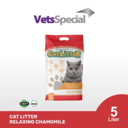 Pasir Kucing Gumpal Wangi -  Emmersand Cat Litter 5L