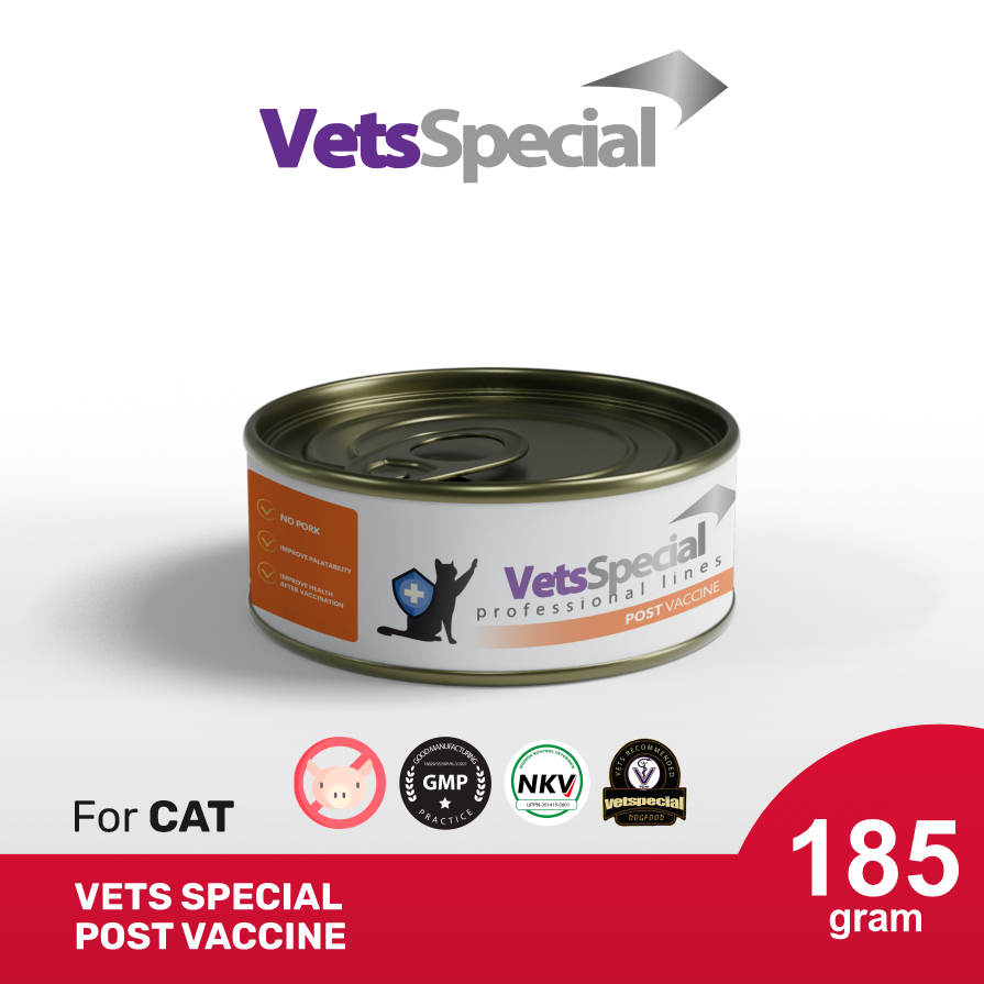 id-11134207-7rasf-m4pp4ym2lupma8.jpg Vets Special Post Vaccine Cat 185g - Image 1