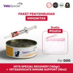 Paket Penyembuhan Immunitas Turun / Nafsu Makan Turun / Flu - Vets Special Recovery + Vets Advocate Immune Support - Image 2